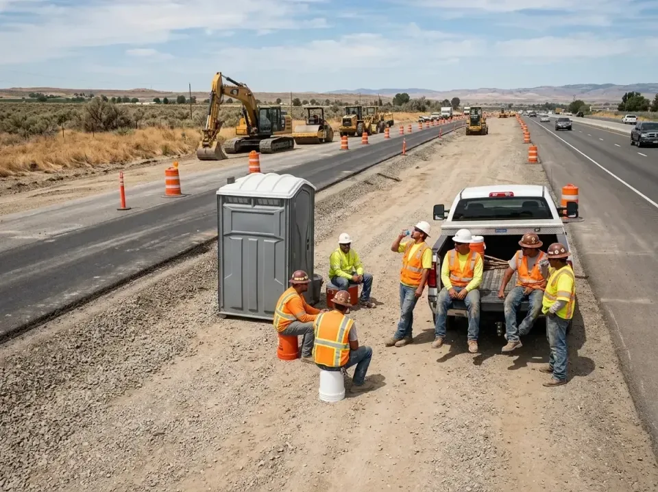 highway-road-construction-crew-007 — frequently asked questions, Porta Potty and Restroom Rentals in Gypsum, CO